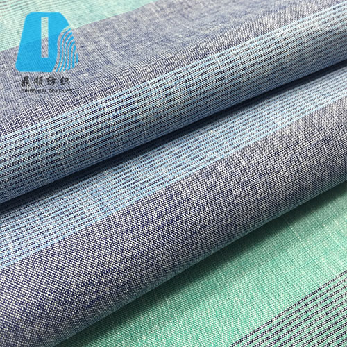 Bamboo fiber yarn dyed